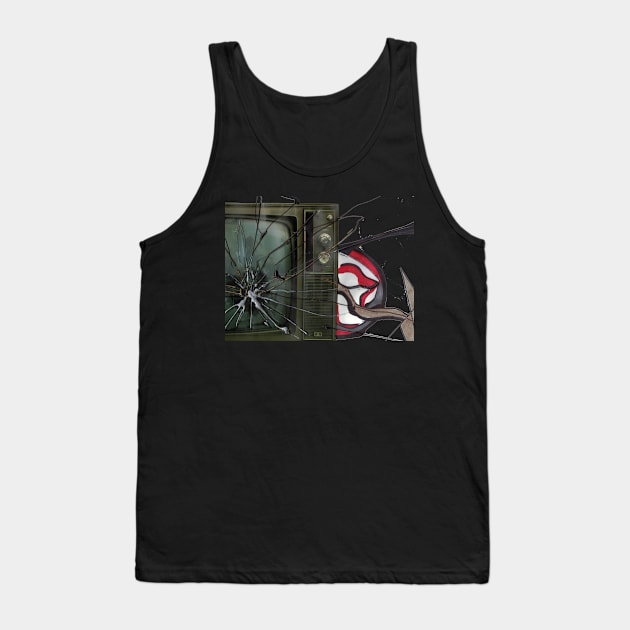 Shatter TV Tank Top by Go Ask Alice Psychedelic Threads